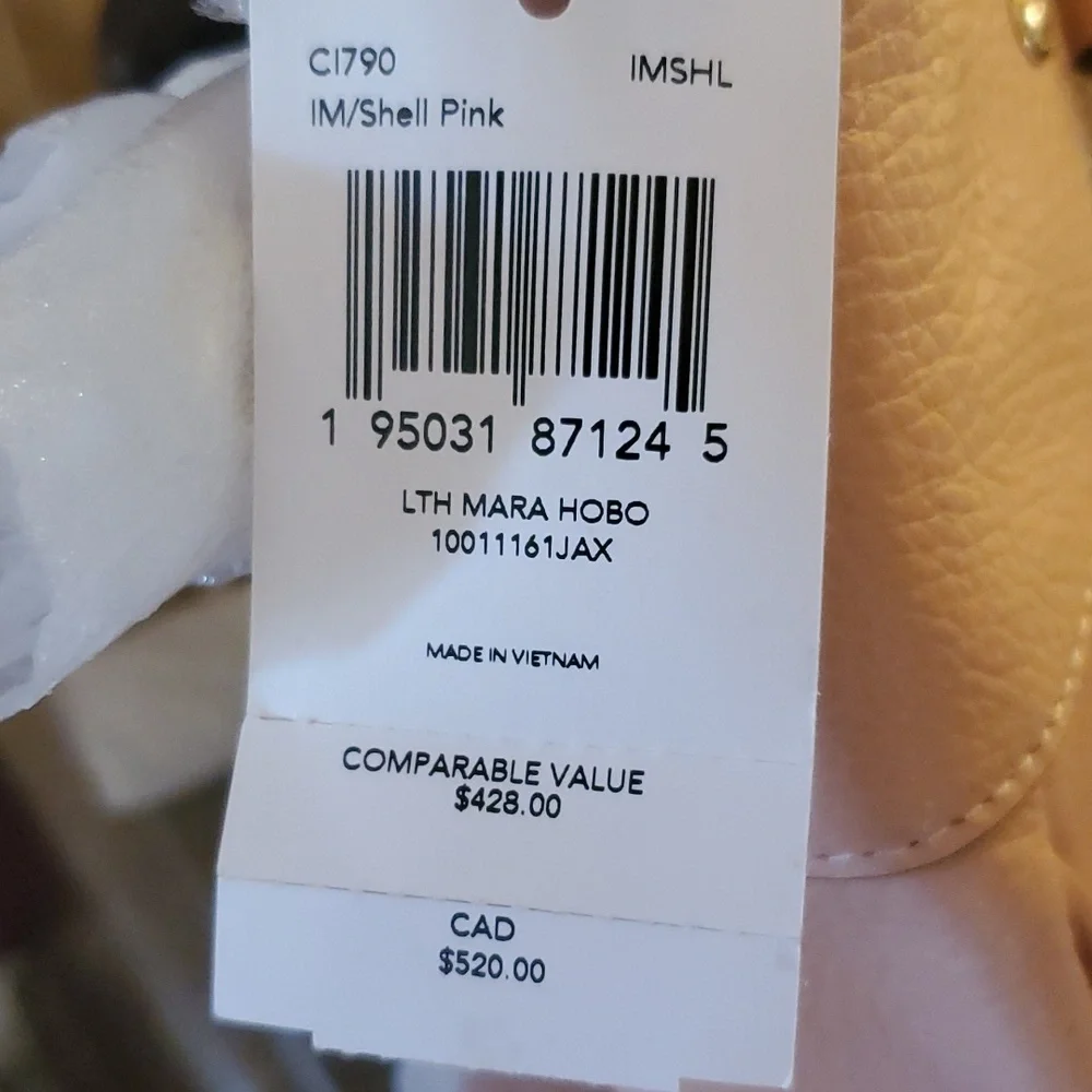 COACH MARA HOBO BAG NWT - Picture 5 of 10